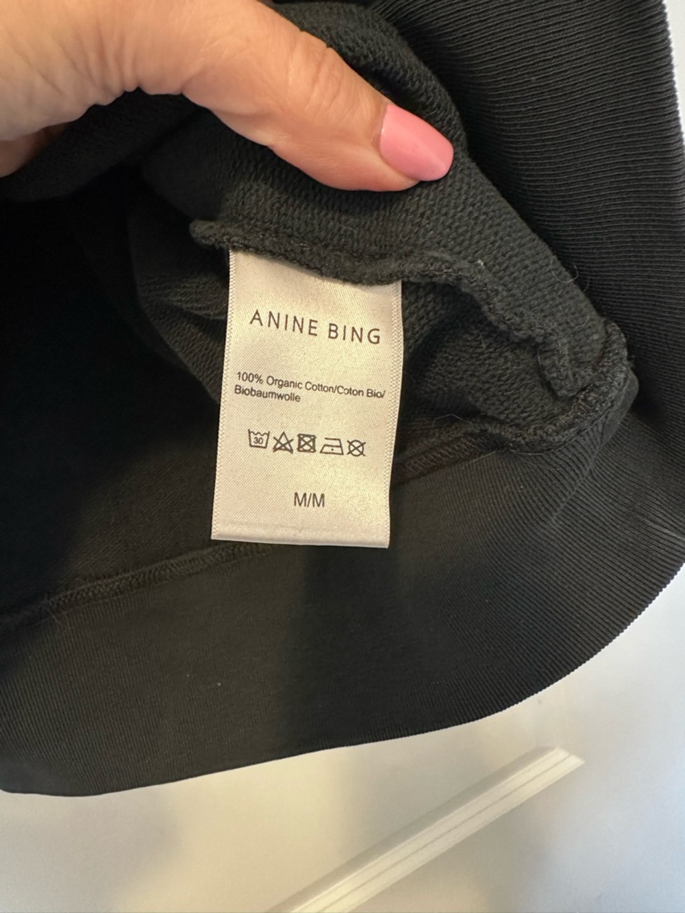 ANINE BING Los Angeles Graphic Sweatshirt - Charcoal - Picture 4 of 6